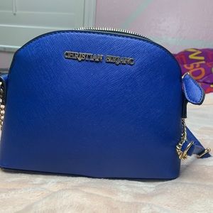 Christian Siriano Blue Purse